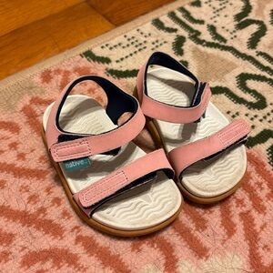 Pink Strappy Native Sandals